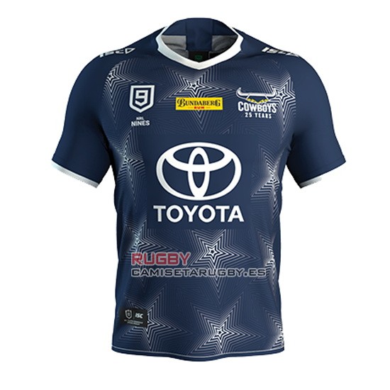 Camiseta North Queensland Cowboys Rugby 2020 Azul